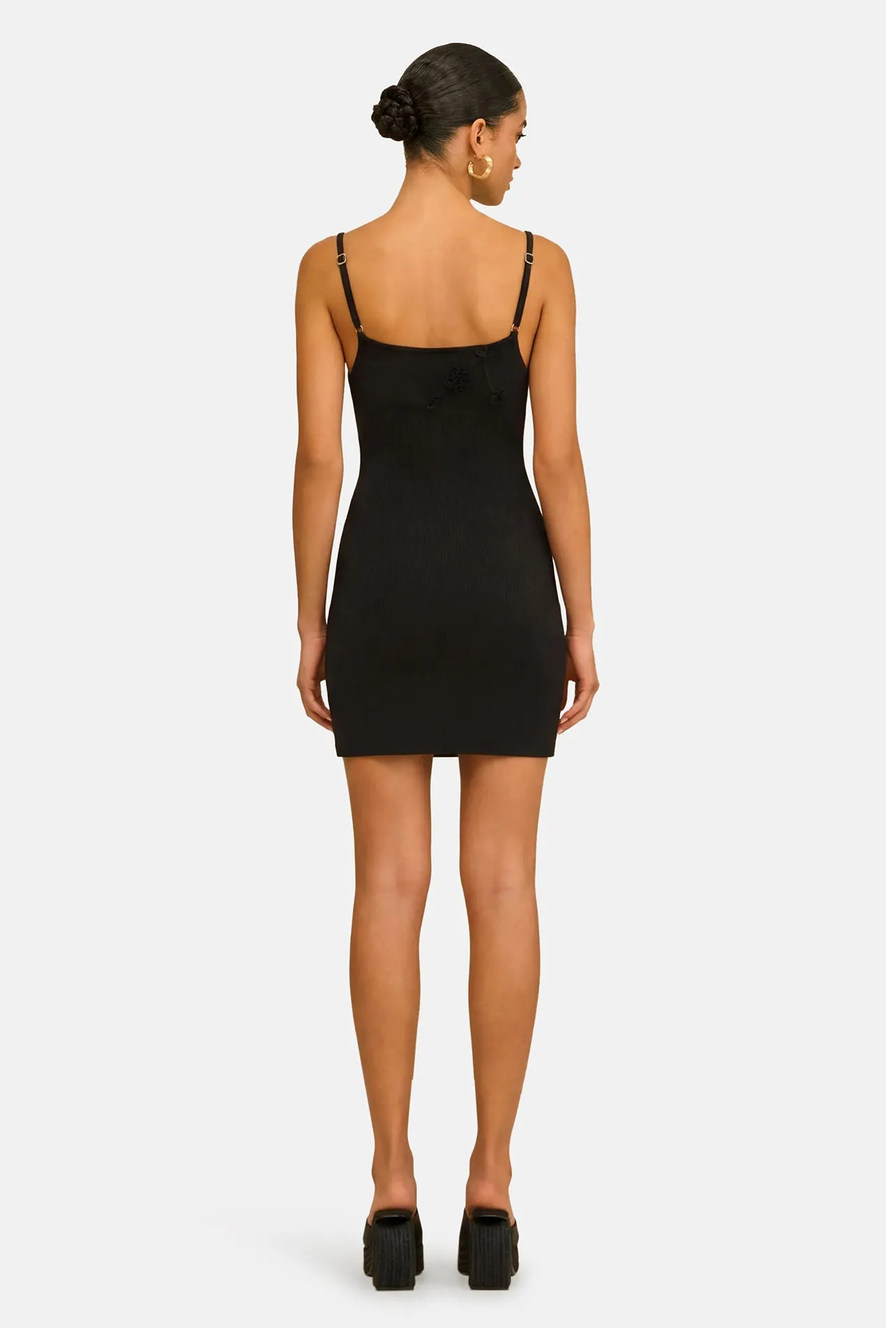 Flora Knit Dress Black sold by Blue & Cream product image thumbnail 2