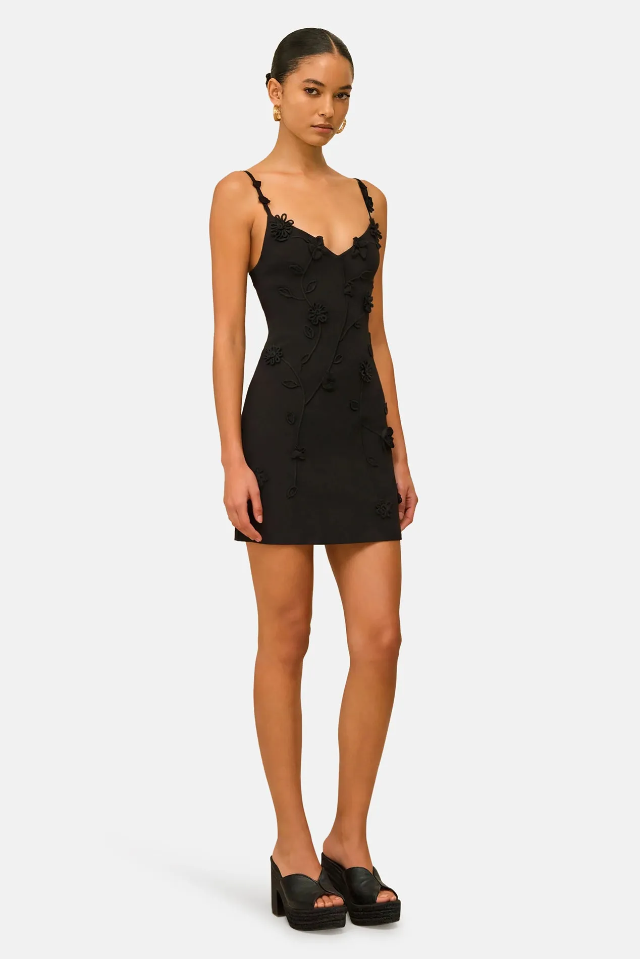 Flora Knit Dress Black sold by Blue & Cream product image thumbnail 3