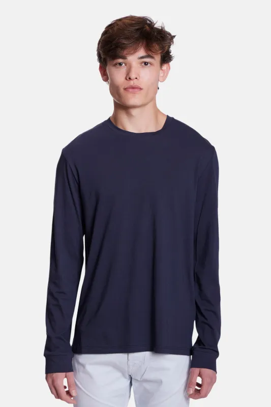 Luxe Long Sleeve Dark Navy made by Blue & Cream