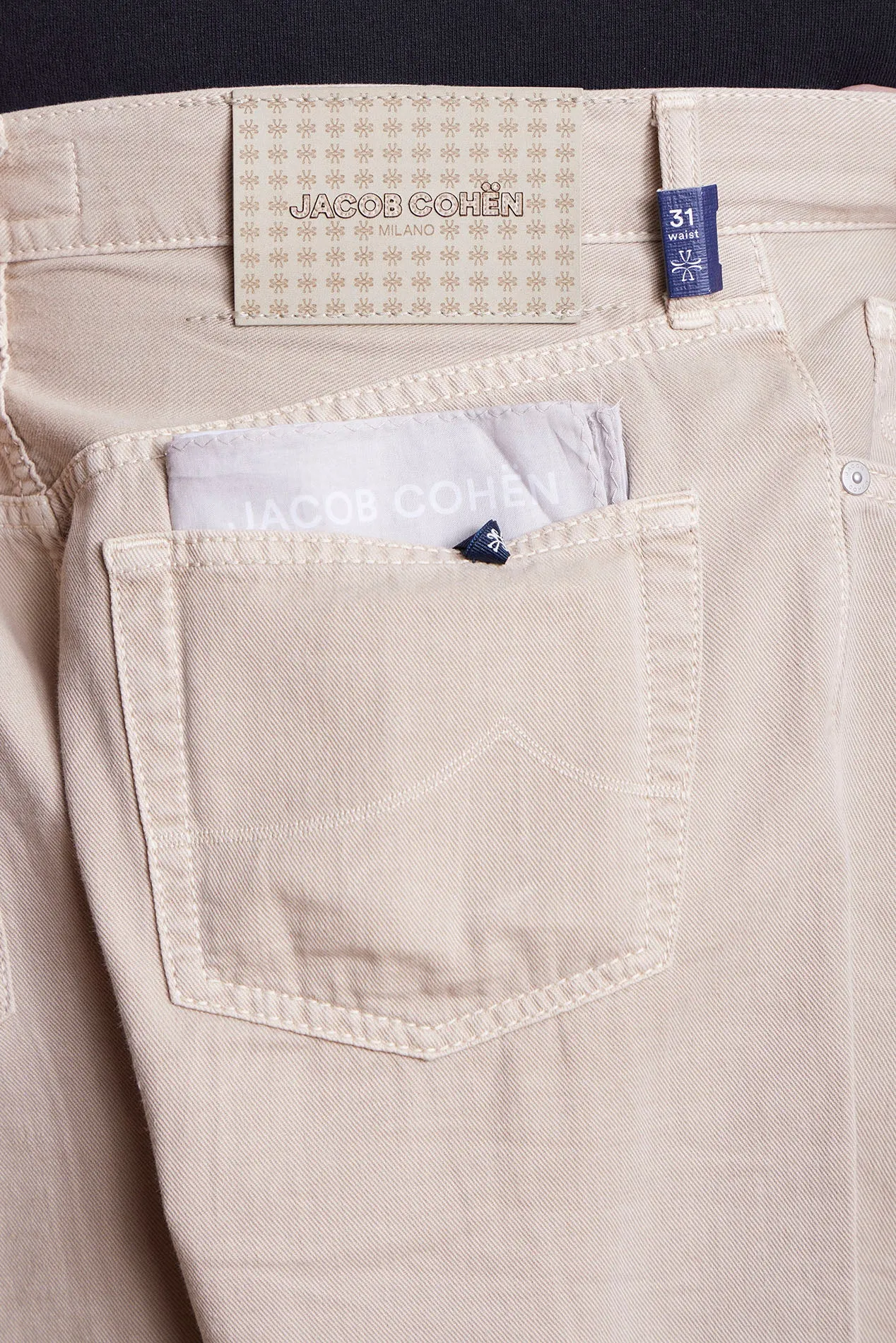 Edo Straight Fit Pant Taupe sold by Blue & Cream product image thumbnail 4