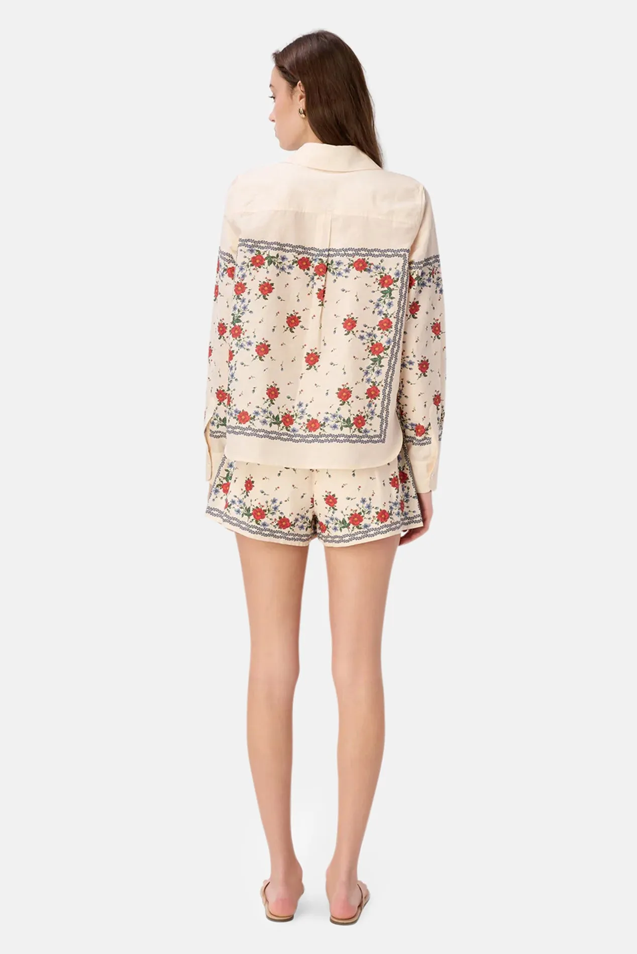 Rafella Silk Cotton Top Heirloom Bandana sold by Blue & Cream product image thumbnail 2