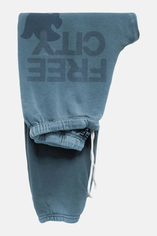 FREECITY Sweatpant - Belgium Blue made by freecity