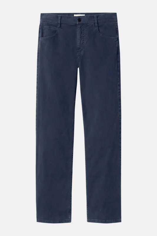 Lorimer Pant Vintage Washed - Admiral Blue made by Nili Lotan