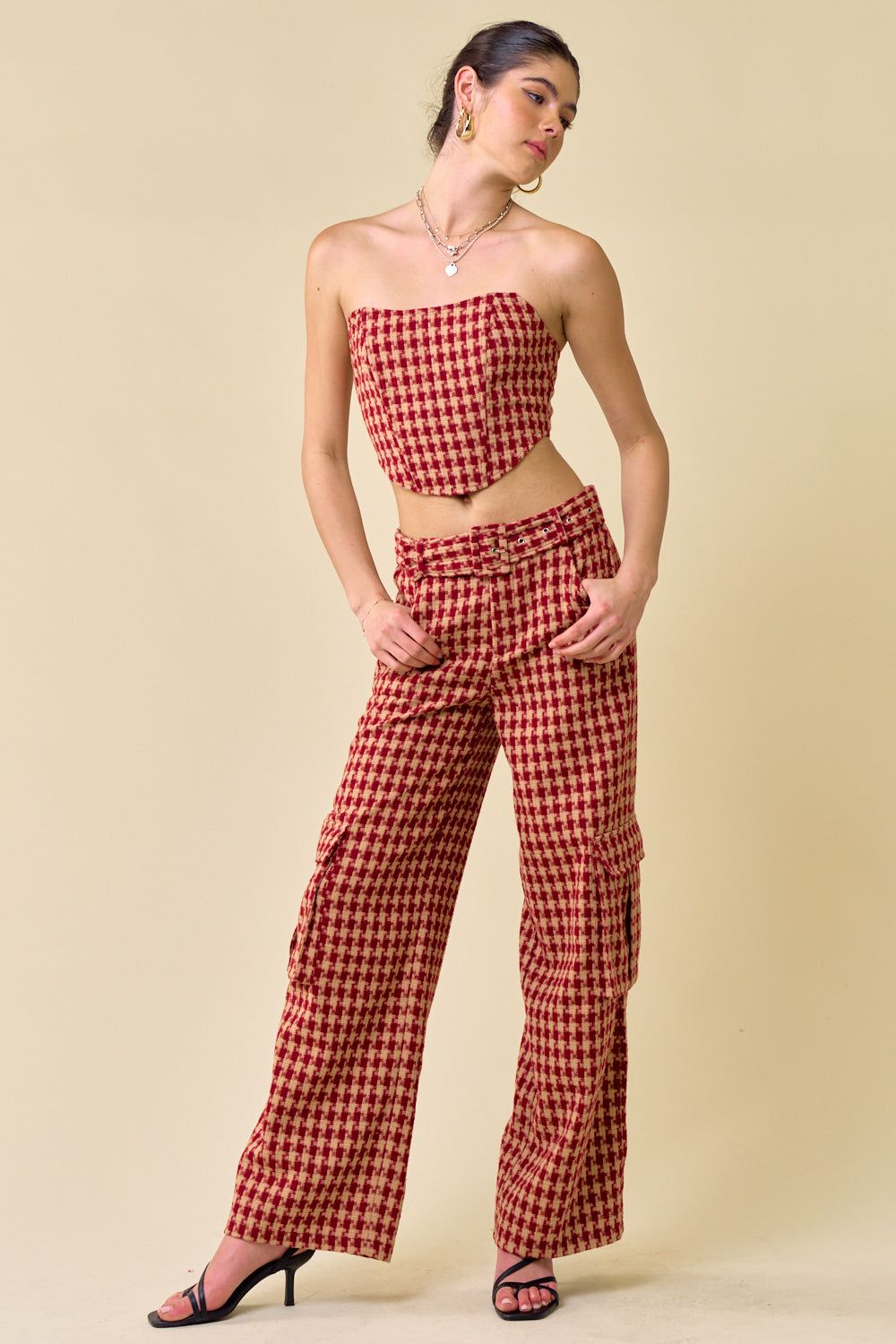 IBS28782_BURGUNDY sold by Blue Blush product image thumbnail 2