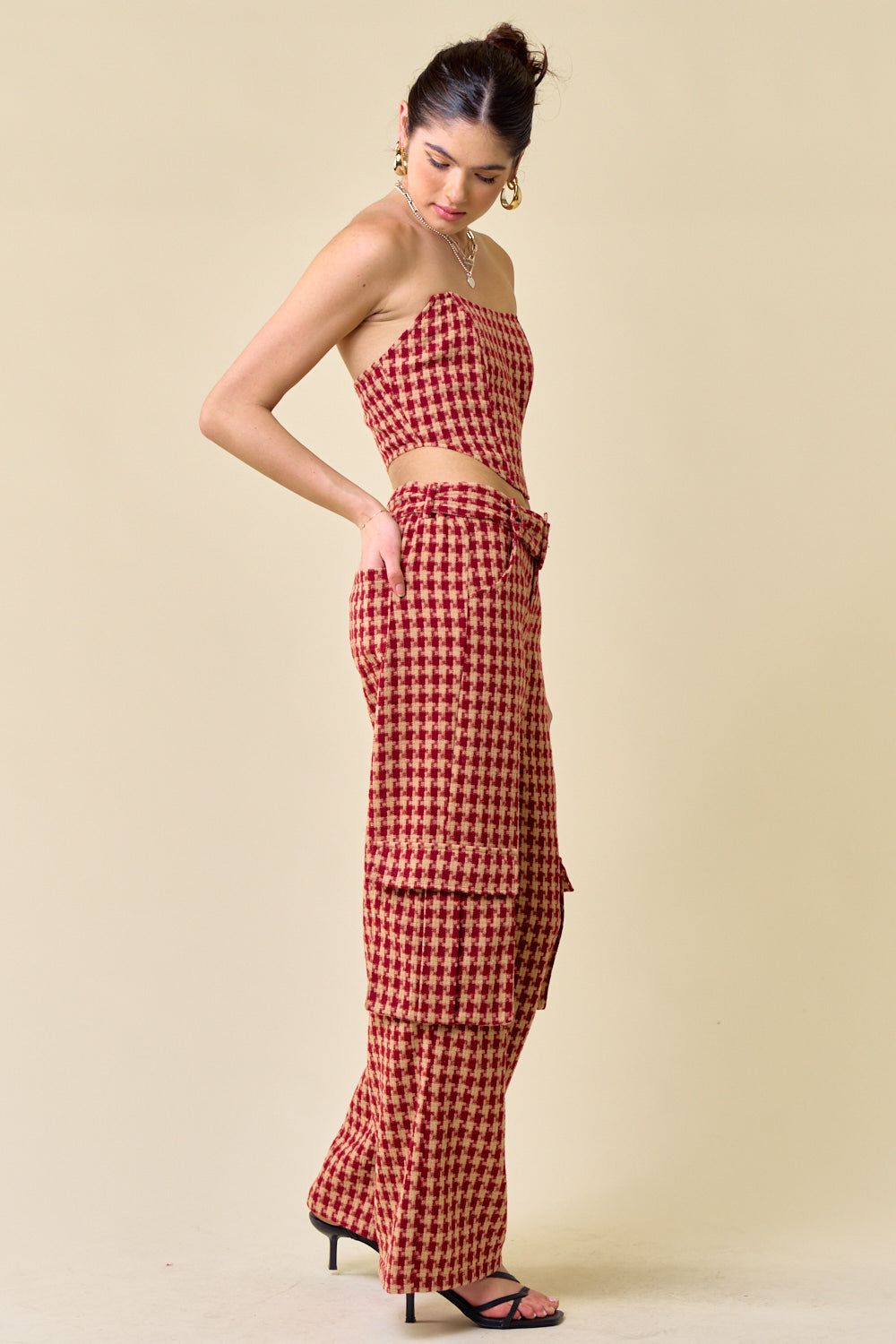 IBS28782_BURGUNDY sold by Blue Blush product image thumbnail 4