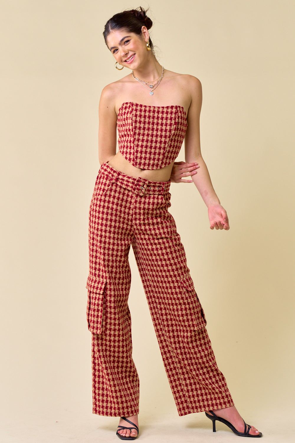 IBS28782_BURGUNDY sold by Blue Blush product image thumbnail 3