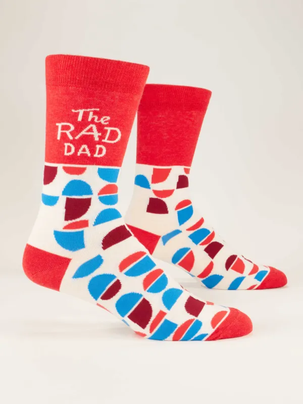 The Rad Dad M-Crew Socks sold by Blue Q