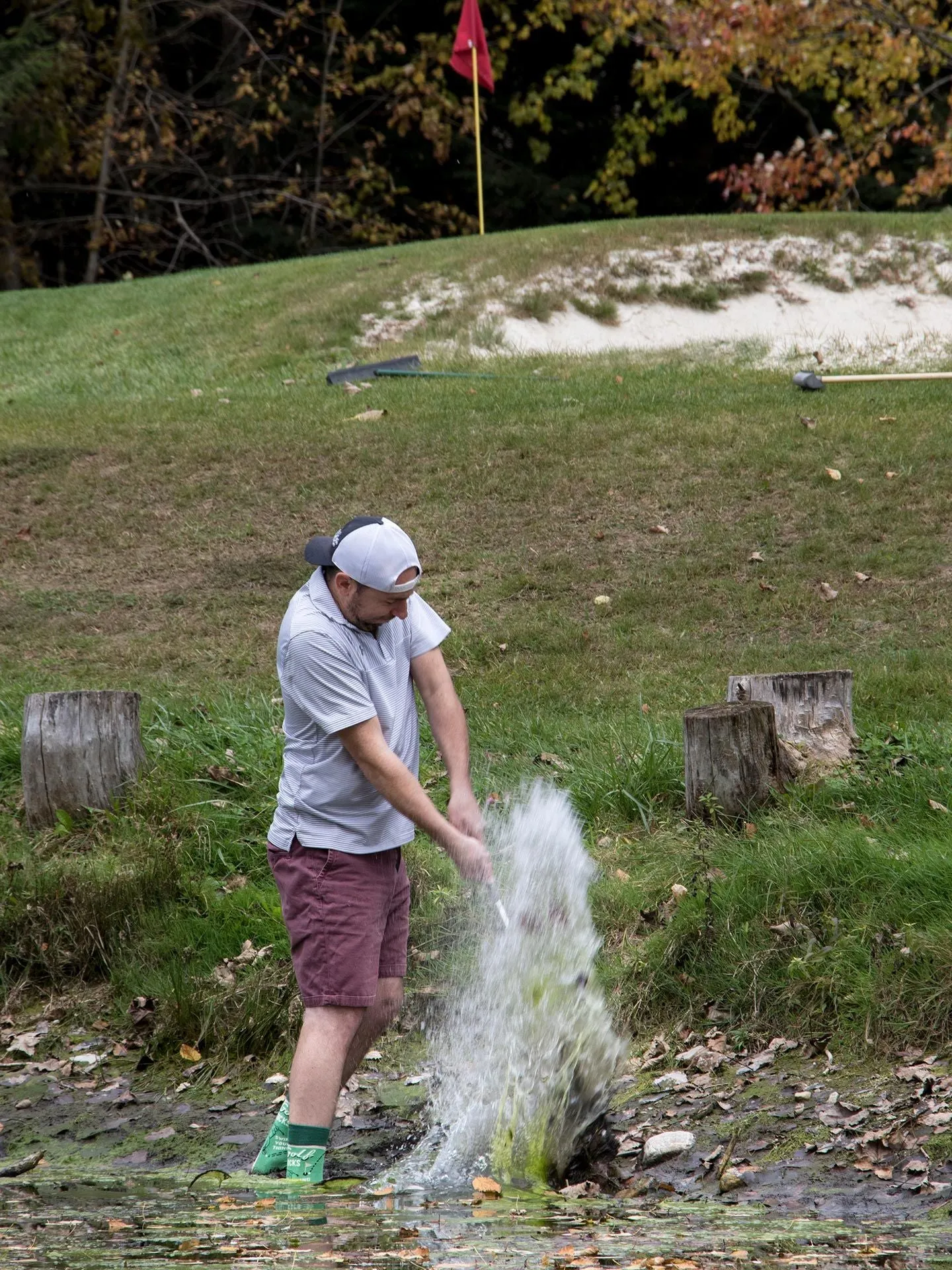 Golf M-Crew Socks sold by Blue Q product image thumbnail 5