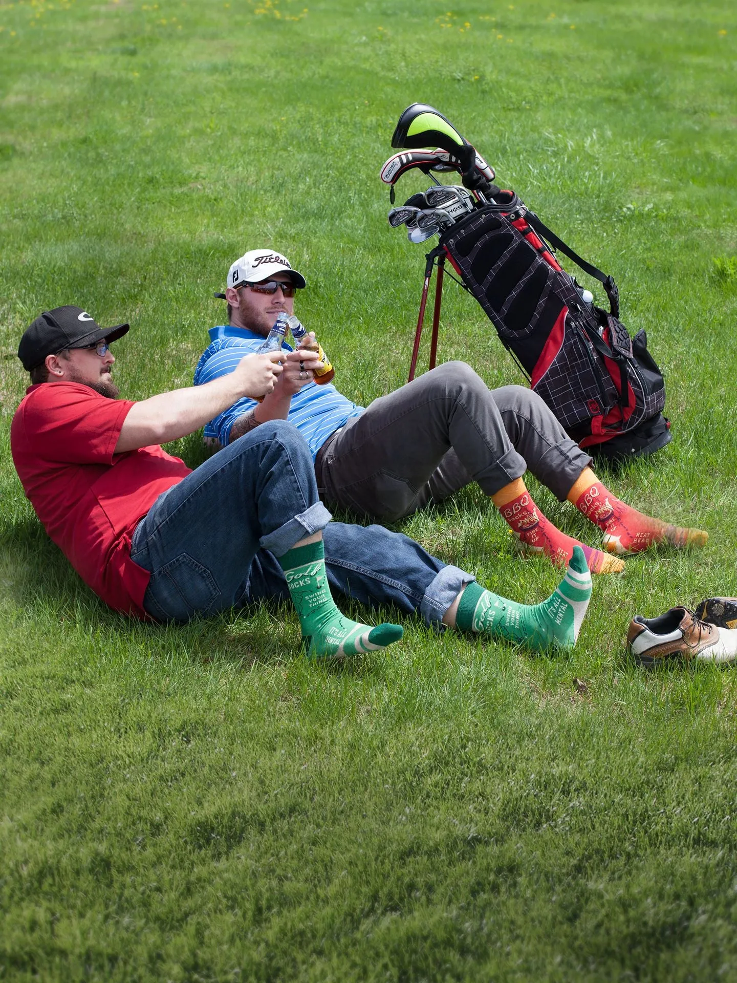 Golf M-Crew Socks sold by Blue Q product image thumbnail 4