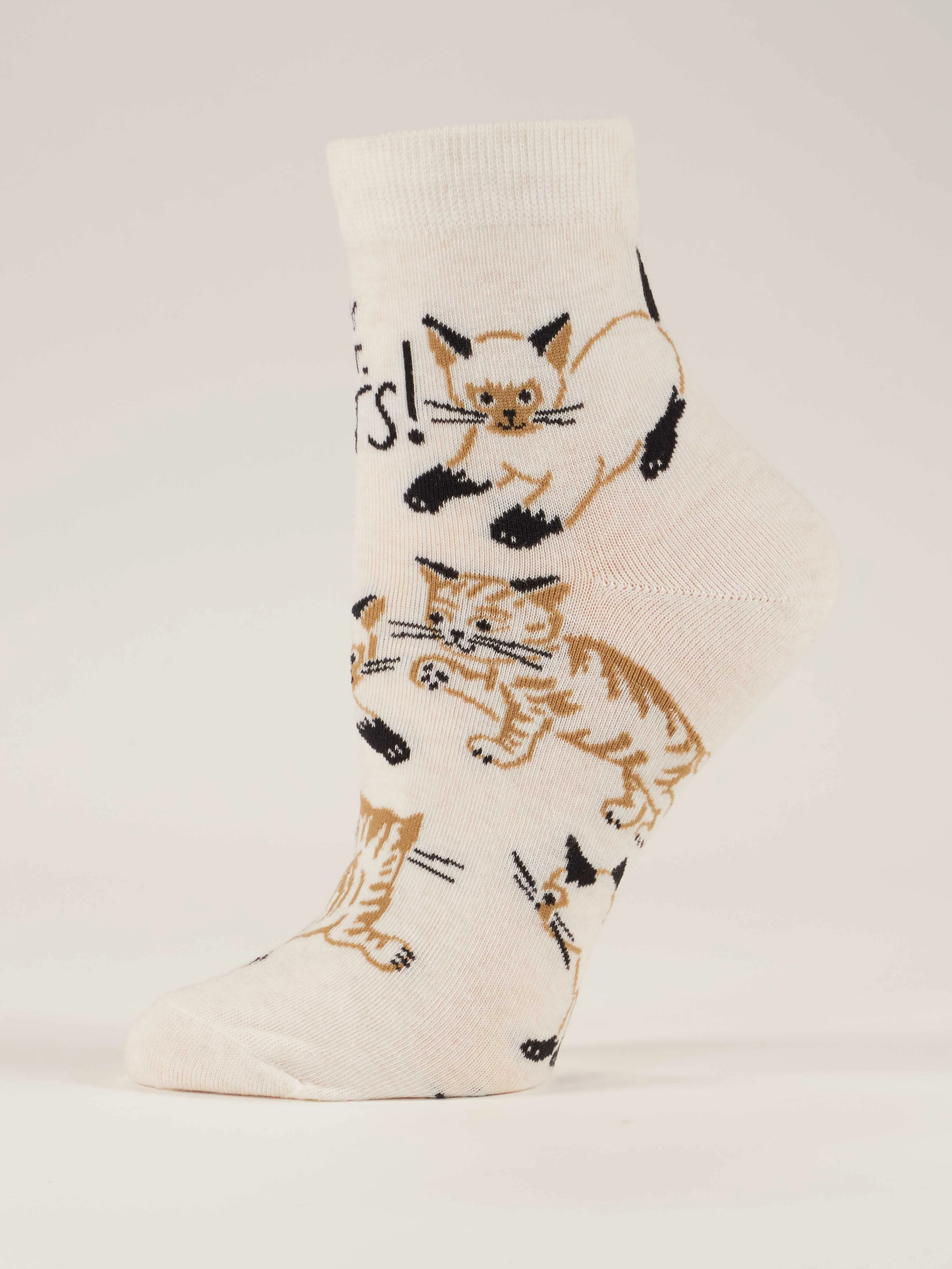Holy Shit. Cats! W-Ankle Socks sold by Blue Q product image thumbnail 4