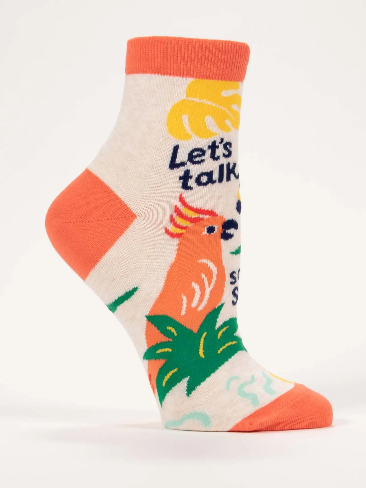 Let's Talk Some Shit W-Ankle Socks sold by Blue Q product image thumbnail 2
