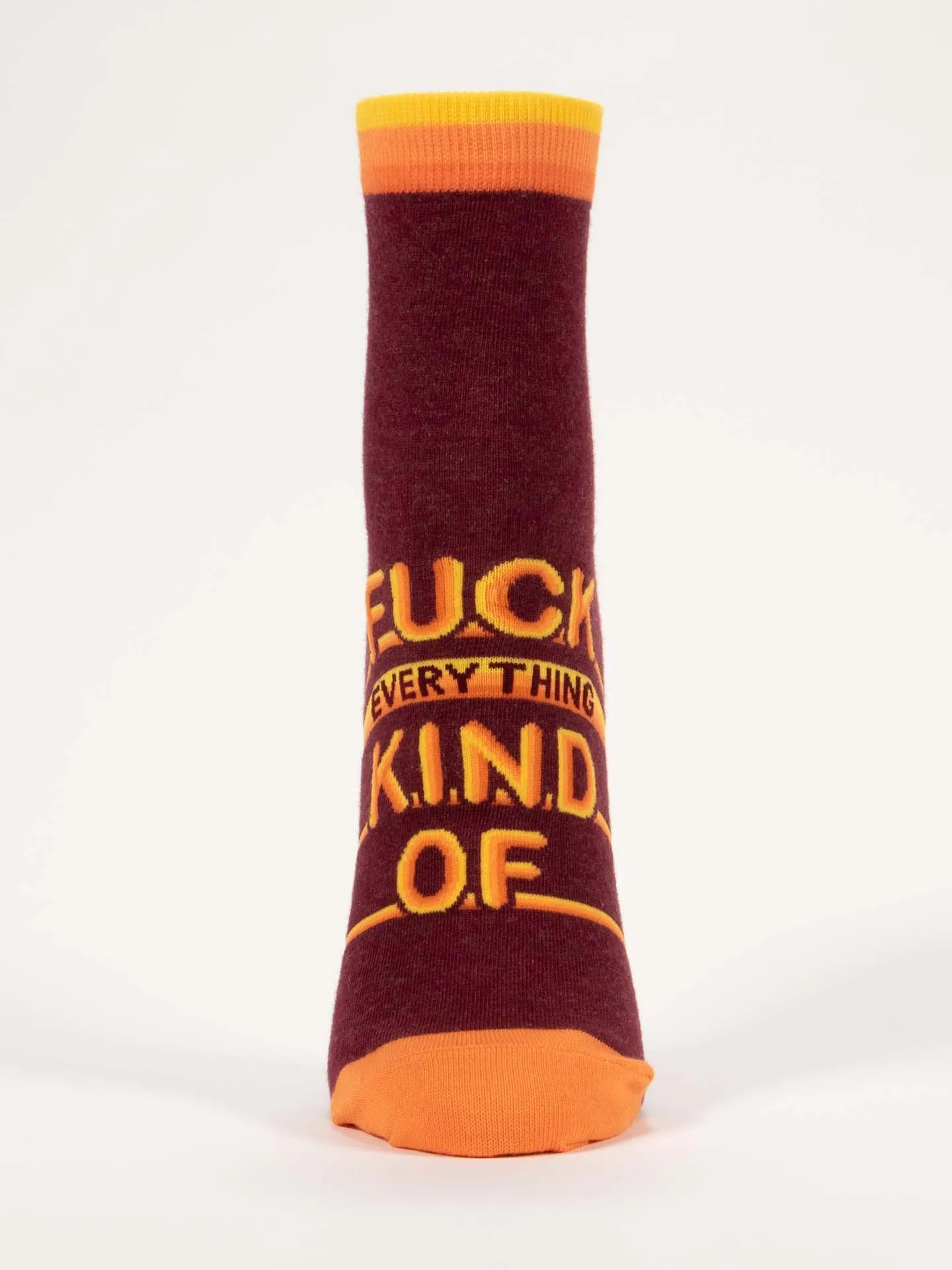 Fuck Everything Kind Of W-Ankle Socks sold by Blue Q product image thumbnail 3