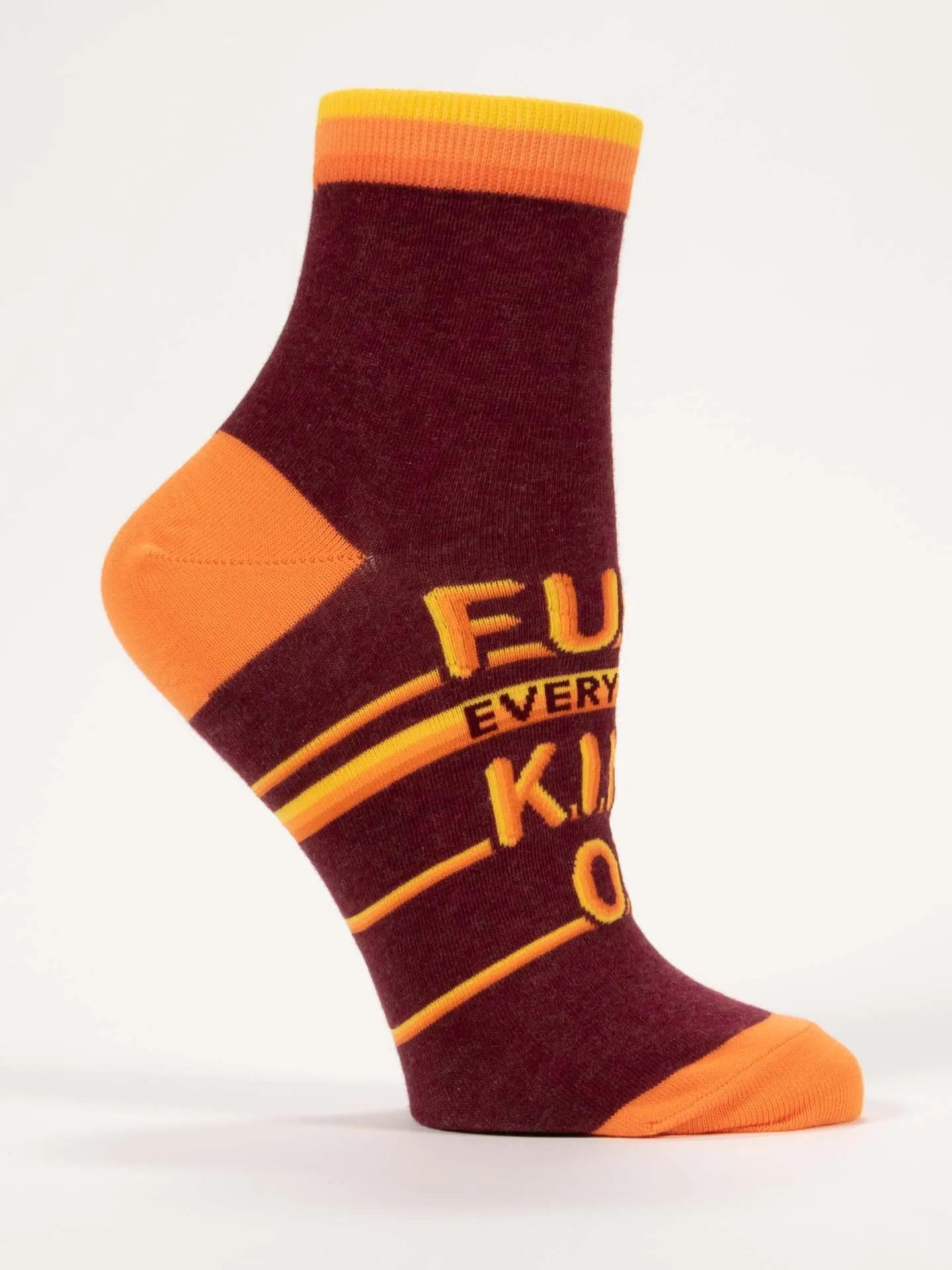 Fuck Everything Kind Of W-Ankle Socks sold by Blue Q product image thumbnail 2