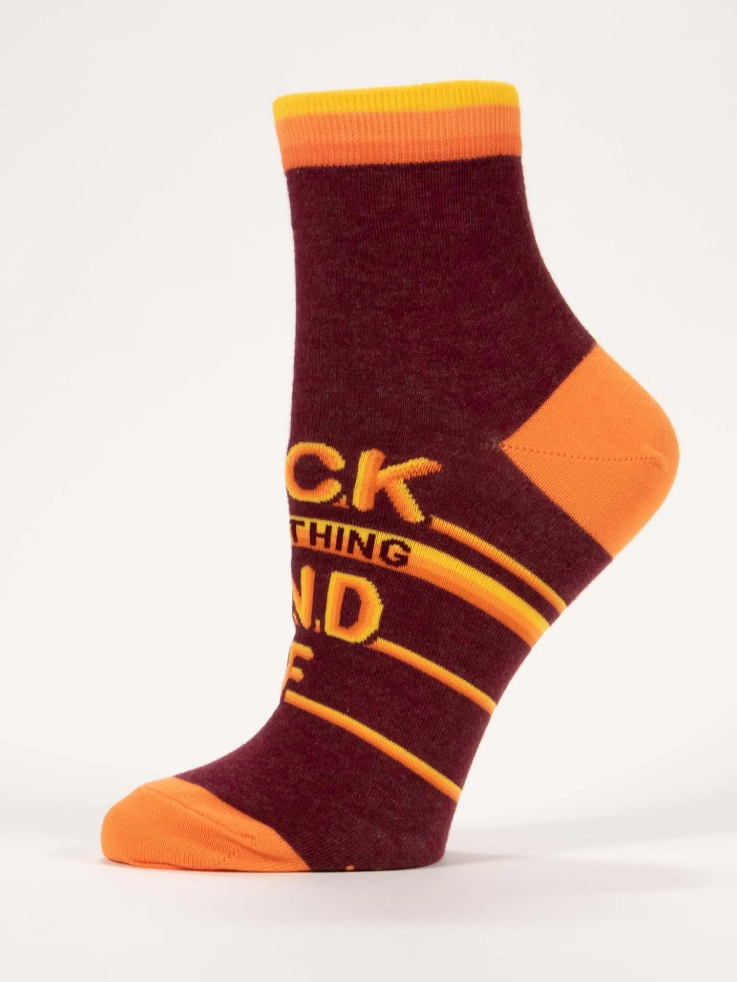 Fuck Everything Kind Of W-Ankle Socks sold by Blue Q product image thumbnail 4