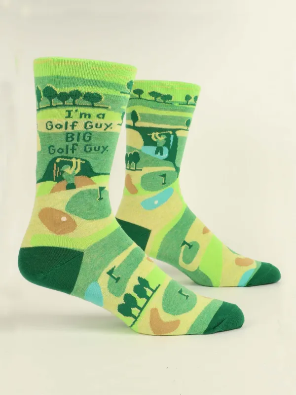 I'm A Golf Guy. BIg Golf Guy. M-Crew Socks sold by Blue Q