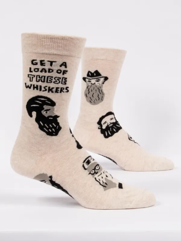Get A Load Of These Whiskers M-Crew Socks sold by Blue Q