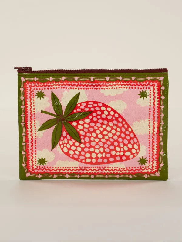 Strawberry Clouds Zipper Pouch sold by Blue Q