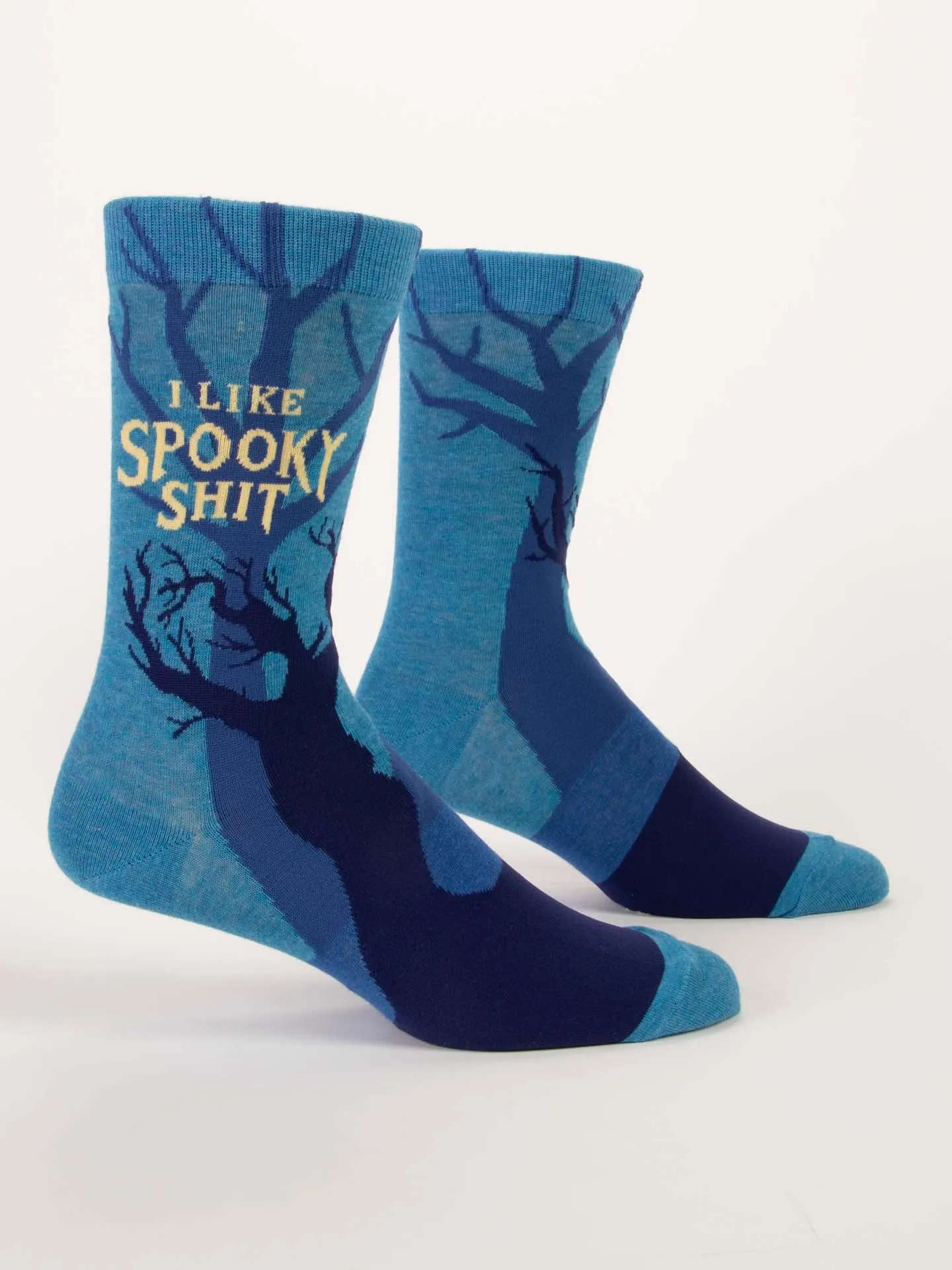 I Like Spooky Shit M-Crew Socks sold by Blue Q