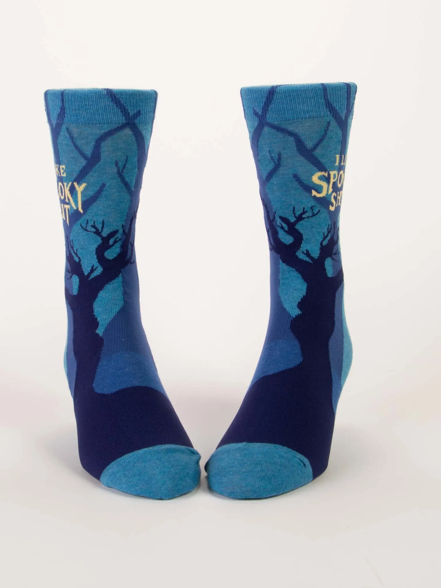 I Like Spooky Shit M-Crew Socks sold by Blue Q product image thumbnail 2