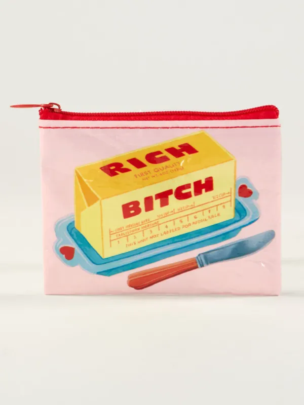 Rich Bitch Coin Purse sold by Blue Q