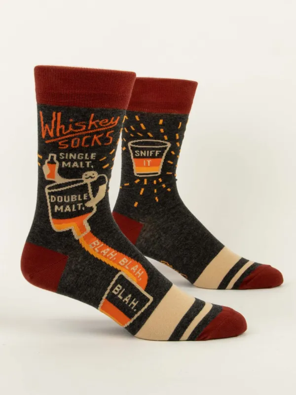 Whiskey M-Crew Socks sold by Blue Q