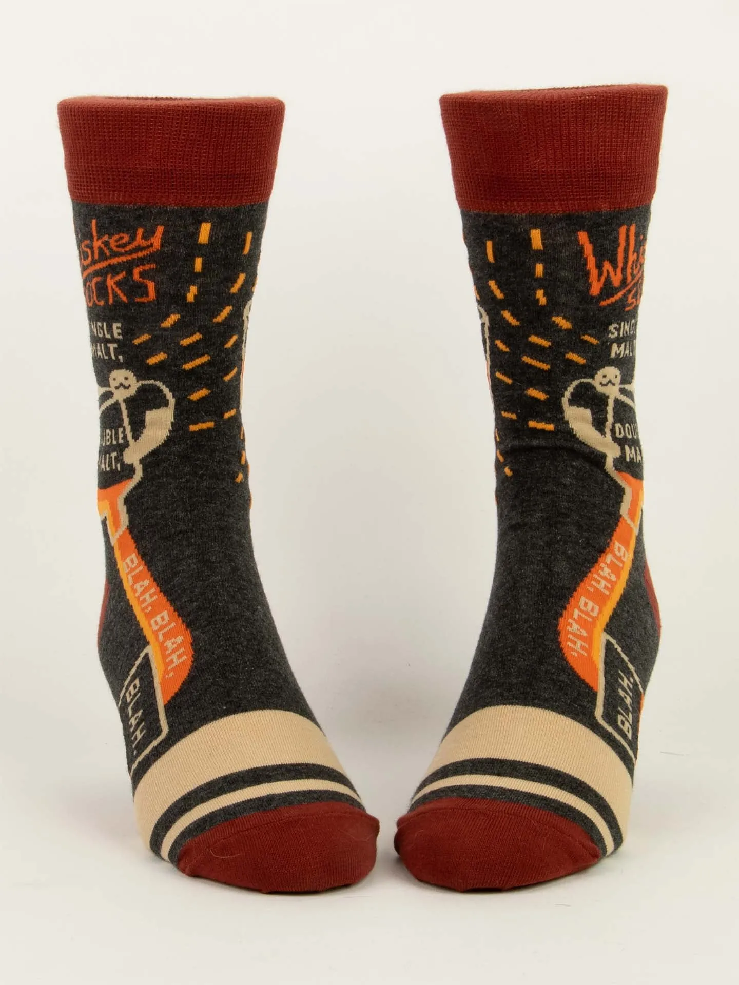 Whiskey M-Crew Socks sold by Blue Q product image thumbnail 2