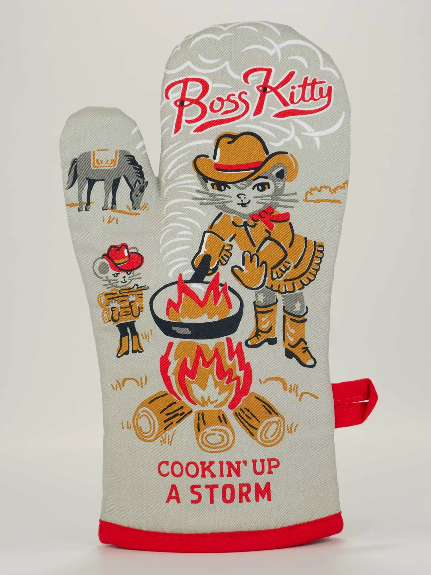 Boss Kitty Oven Mitt sold by Blue Q