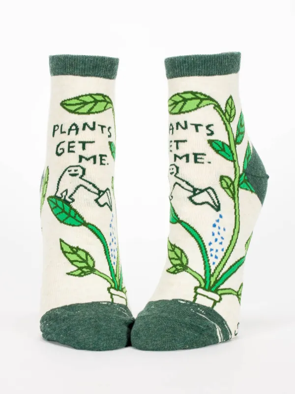 Plants Get Me W-Ankle Socks sold by Blue Q