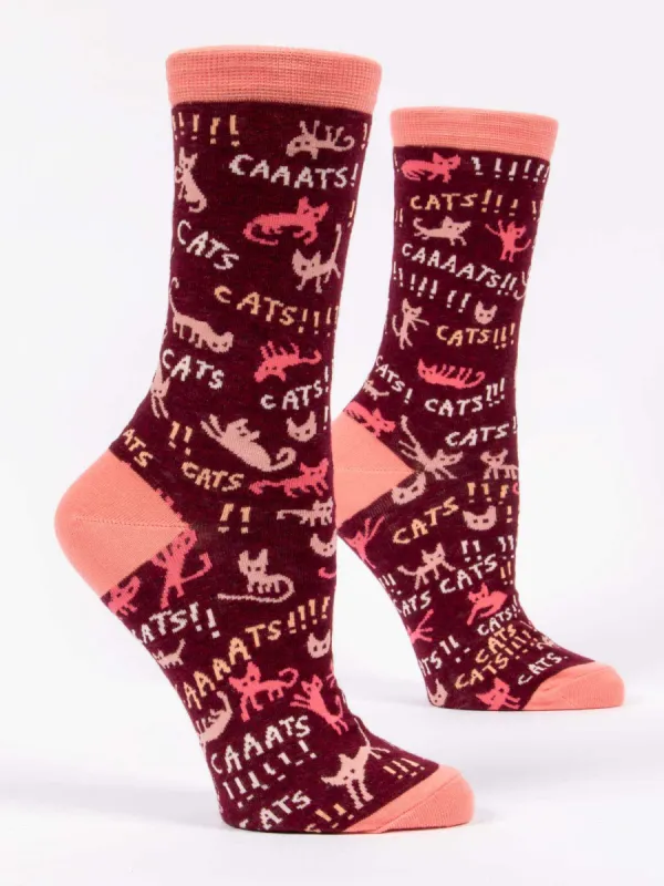 Cats! W-Crew Socks sold by Blue Q