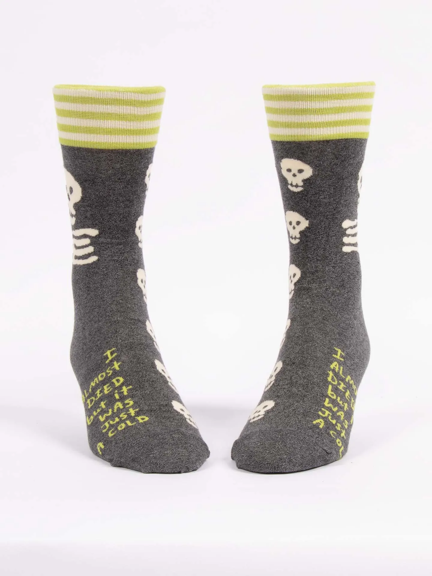 I Almost Died But It Was Just A Cold M-Crew Socks sold by Blue Q product image thumbnail 2