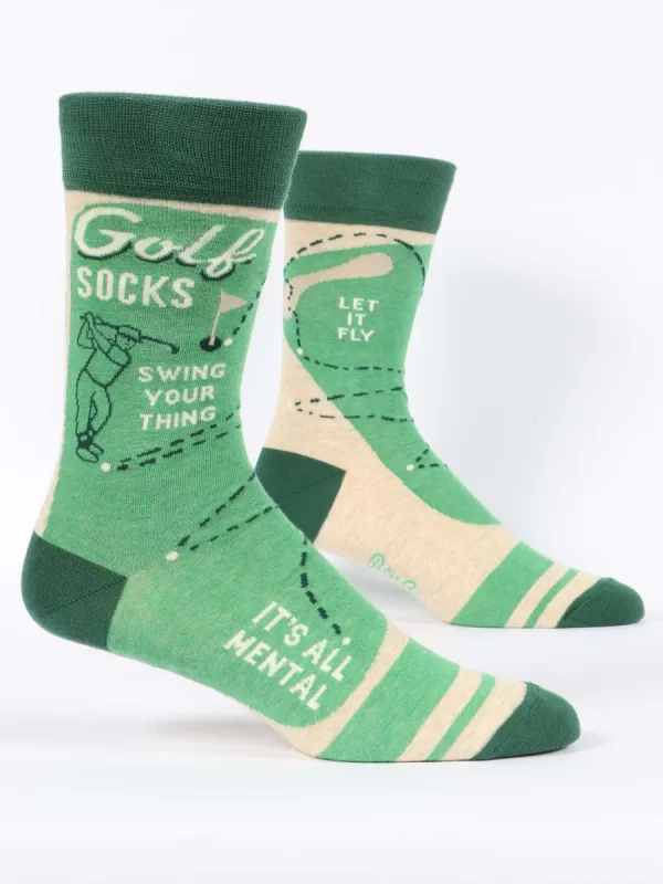 Golf M-Crew Socks sold by Blue Q