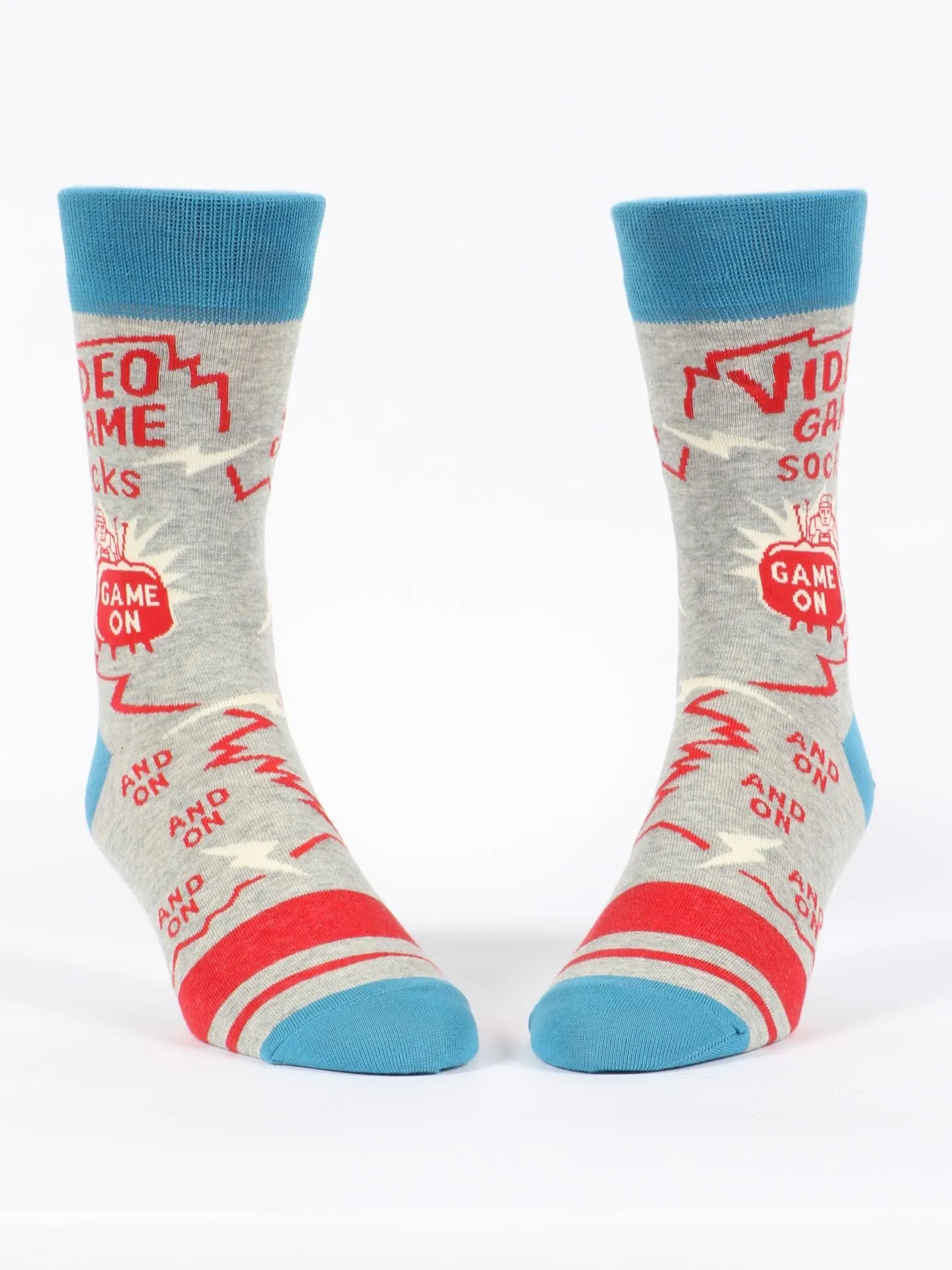 Video Game M-Crew Socks sold by Blue Q product image thumbnail 2