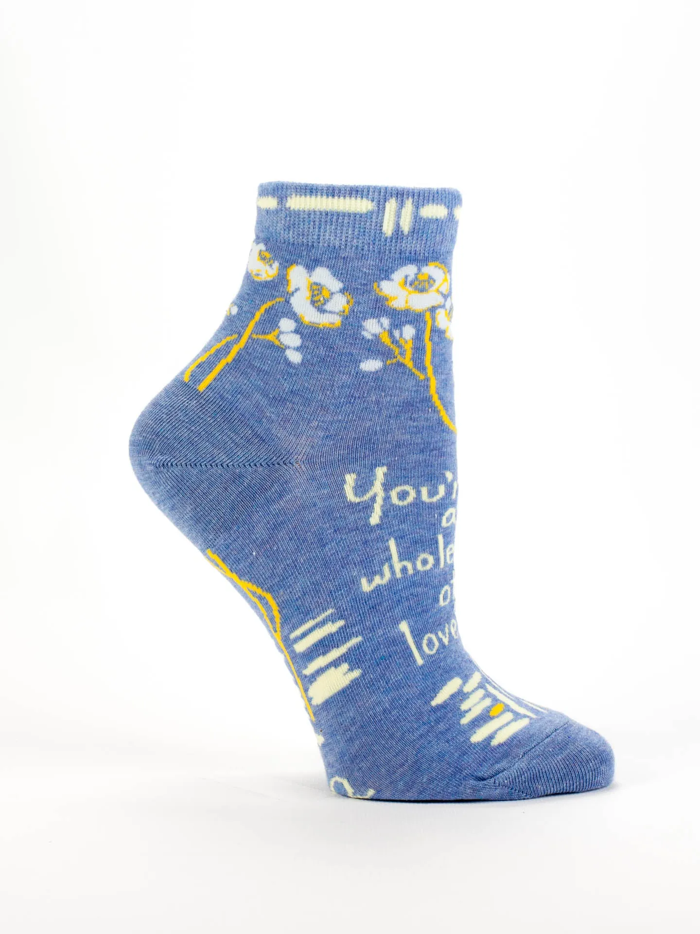 You're A Whole Lotta Lovely W-Ankle Socks sold by Blue Q product image thumbnail 2