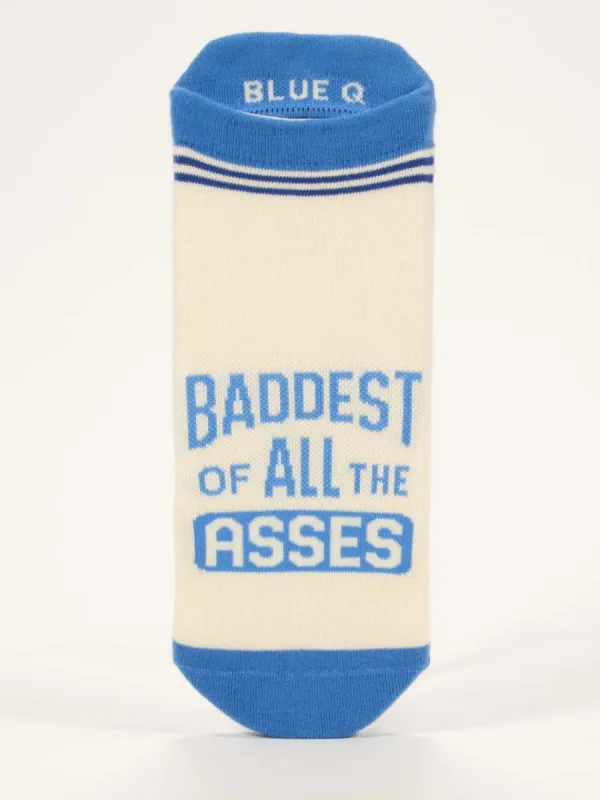 Baddest Of All The Asses Sneaker Socks sold by Blue Q