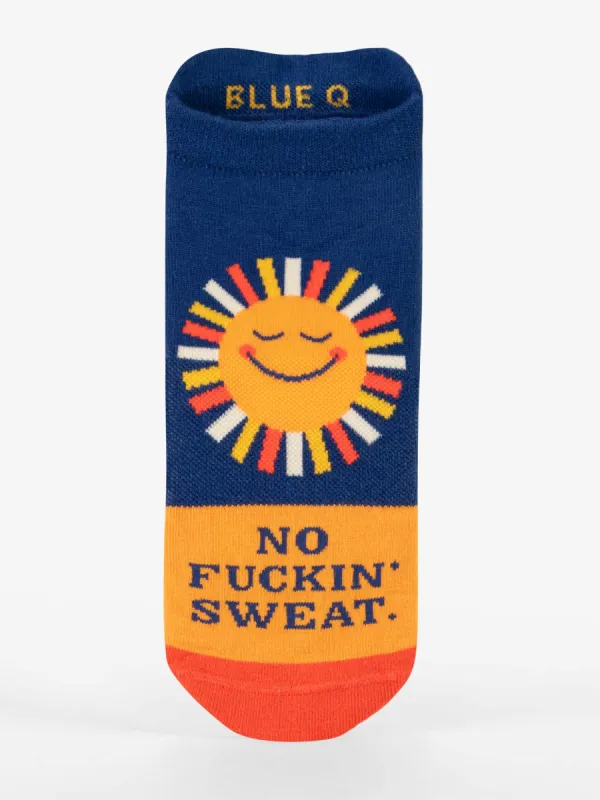 No Fuckin' Sweat Sneaker Socks sold by Blue Q