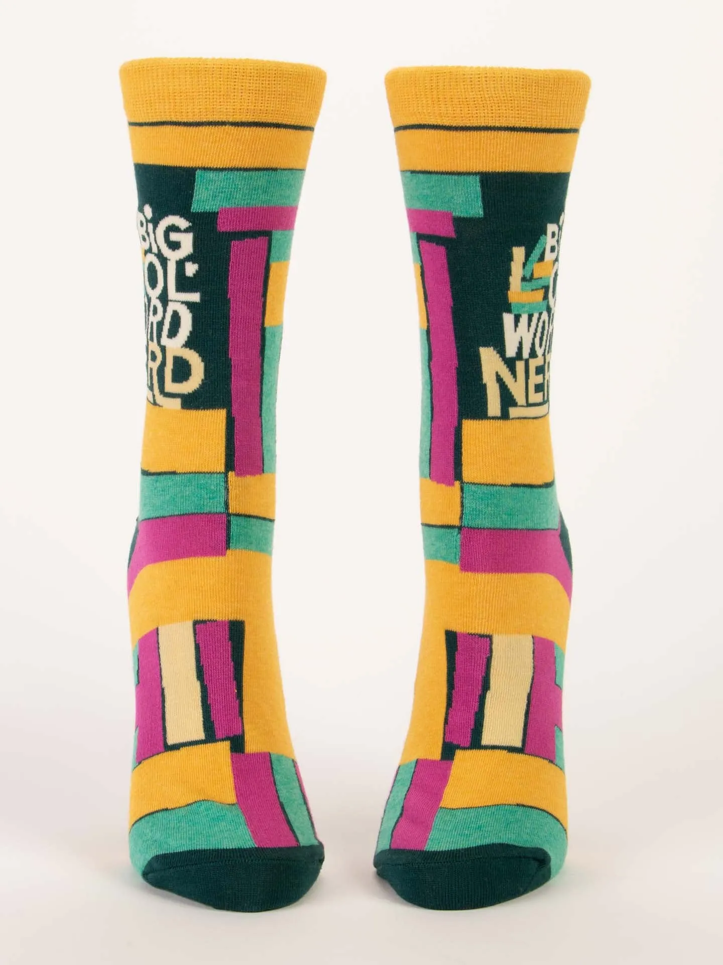Big Ol' Word Nerd W-Crew Socks sold by Blue Q product image thumbnail 2
