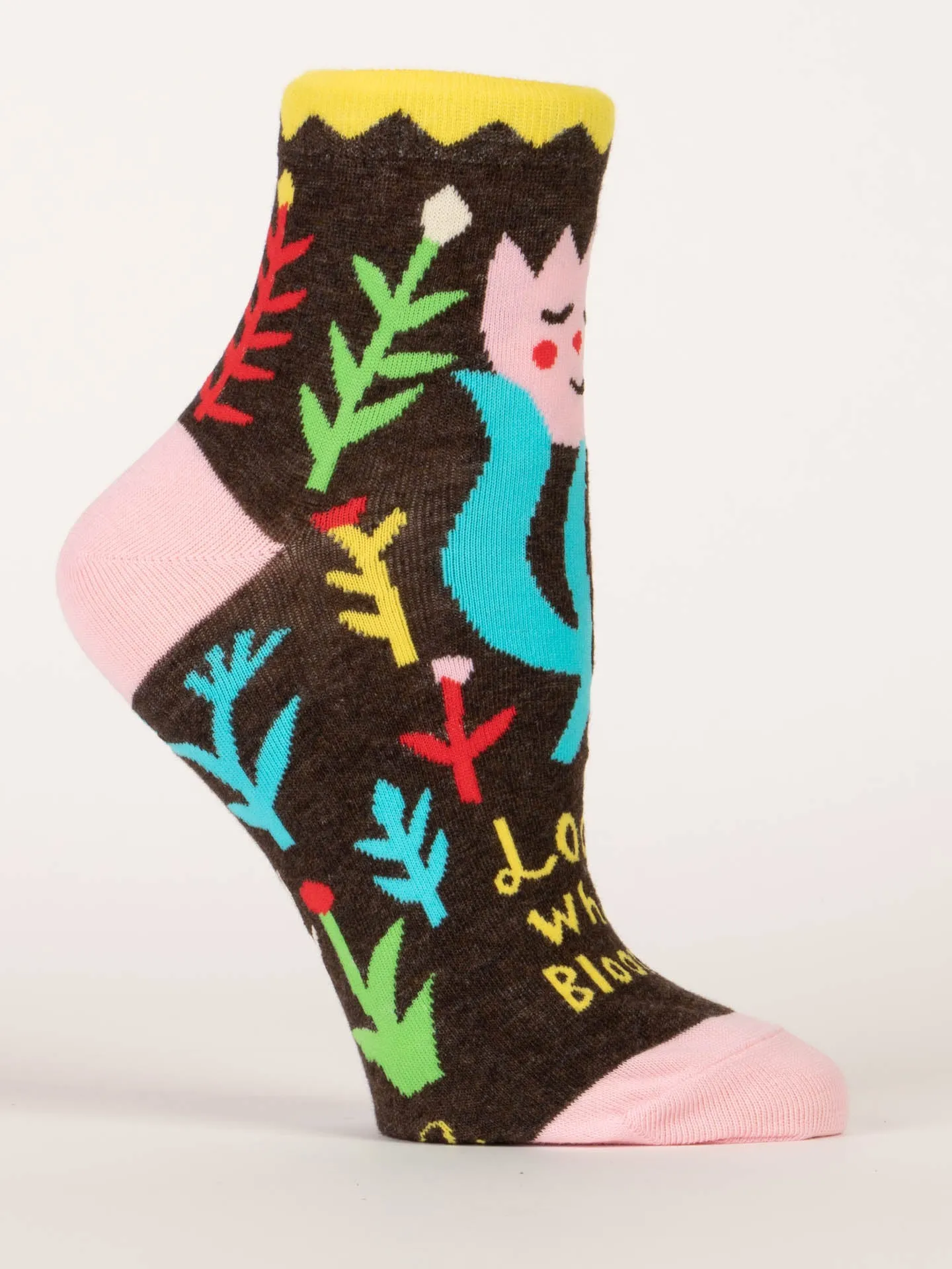 Look Who's Blooming W-Ankle Socks sold by Blue Q product image thumbnail 2