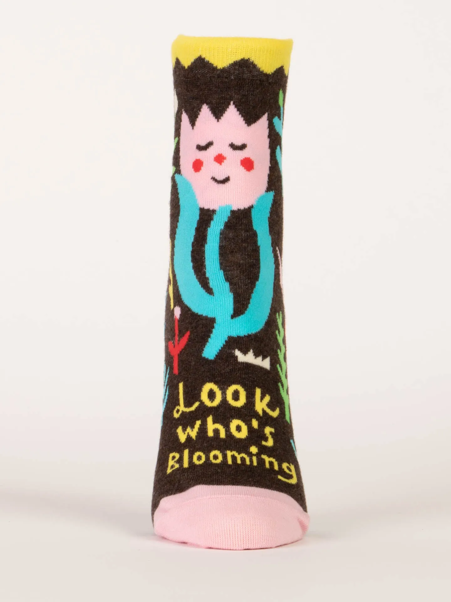 Look Who's Blooming W-Ankle Socks sold by Blue Q product image thumbnail 3