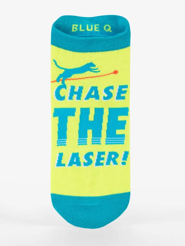 Chase The Laser! Sneaker Socks sold by Blue Q
