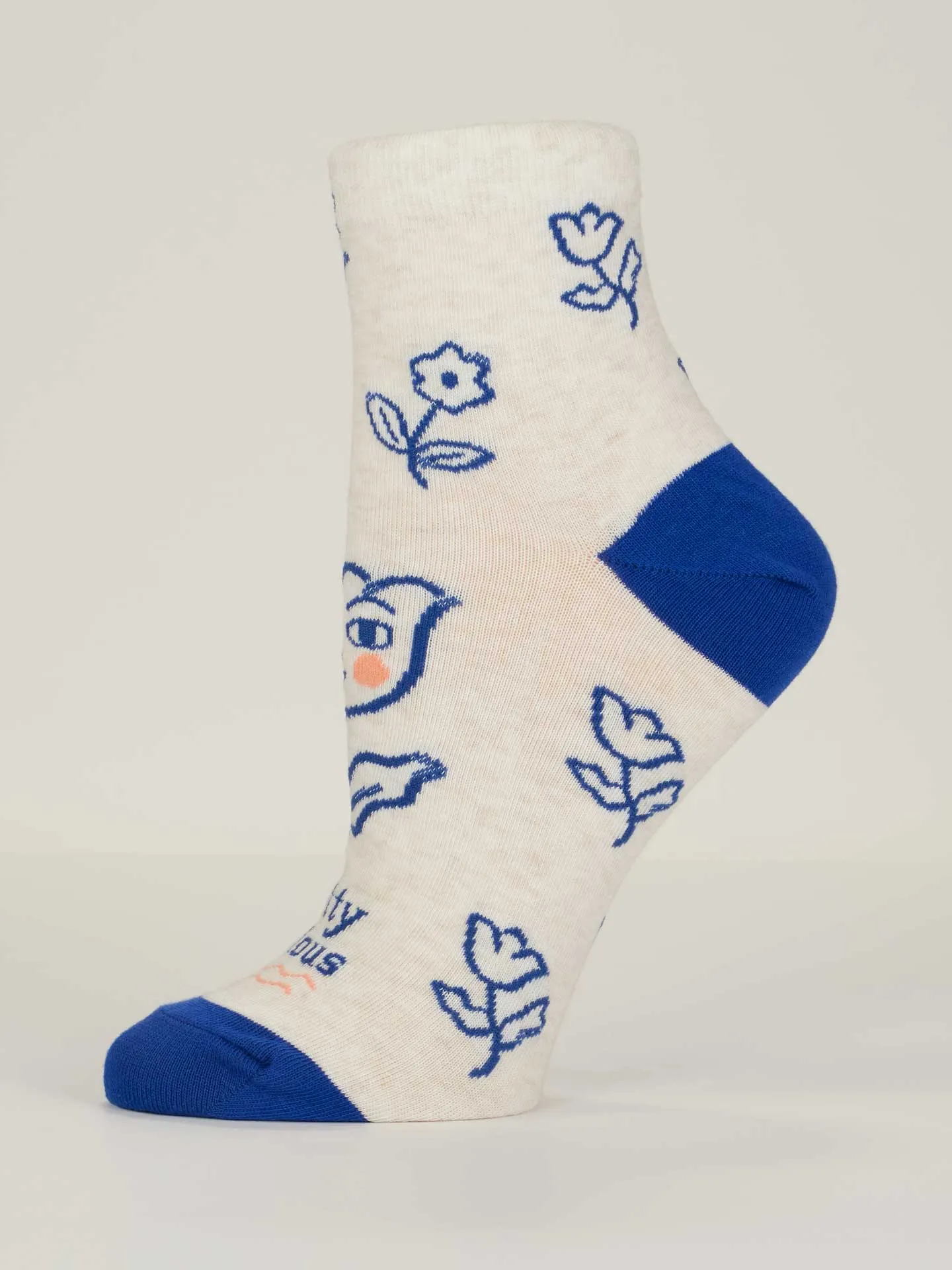 Pretty Anxious W-Ankle Socks sold by Blue Q product image thumbnail 4