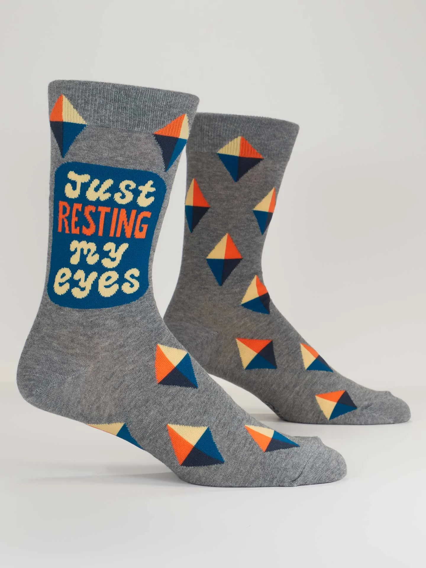 Just Resting My Eyes M-Crew Socks sold by Blue Q