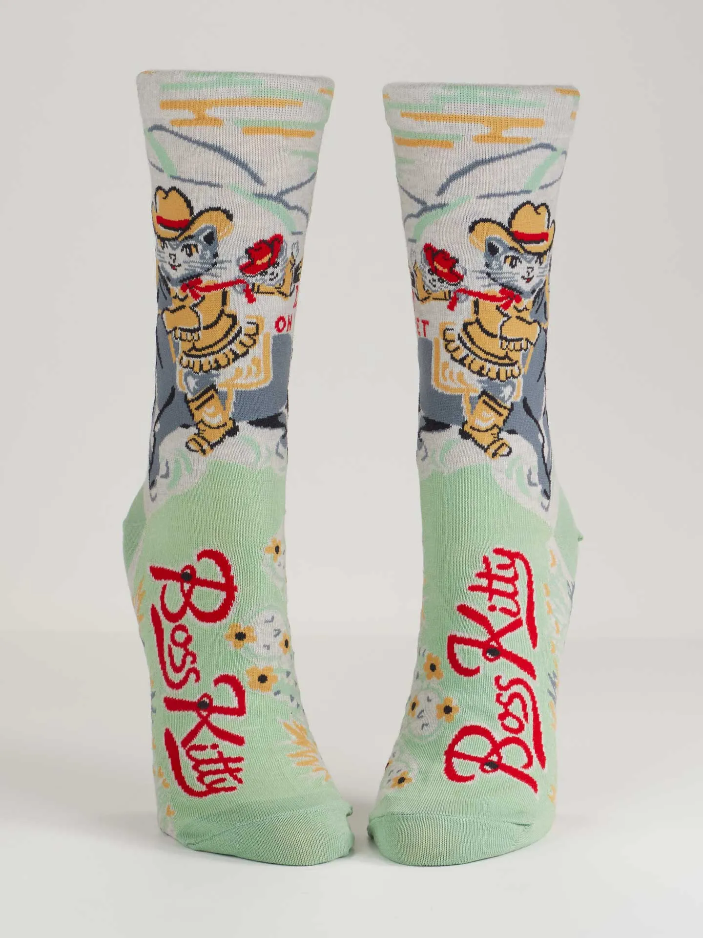 Boss Kitty W-Crew Socks sold by Blue Q product image thumbnail 2