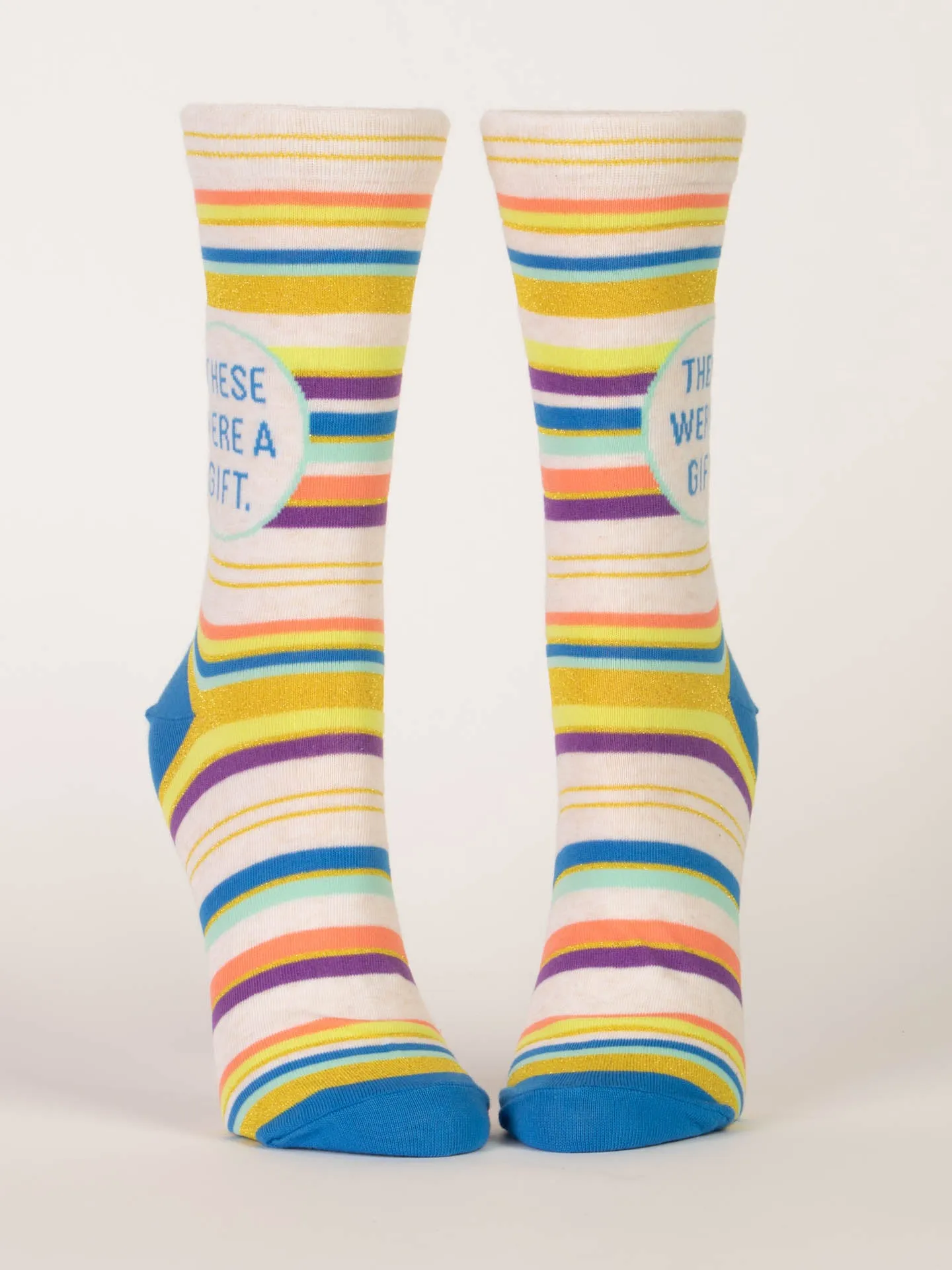 These Were A Gift W-Crew Socks sold by Blue Q product image thumbnail 2