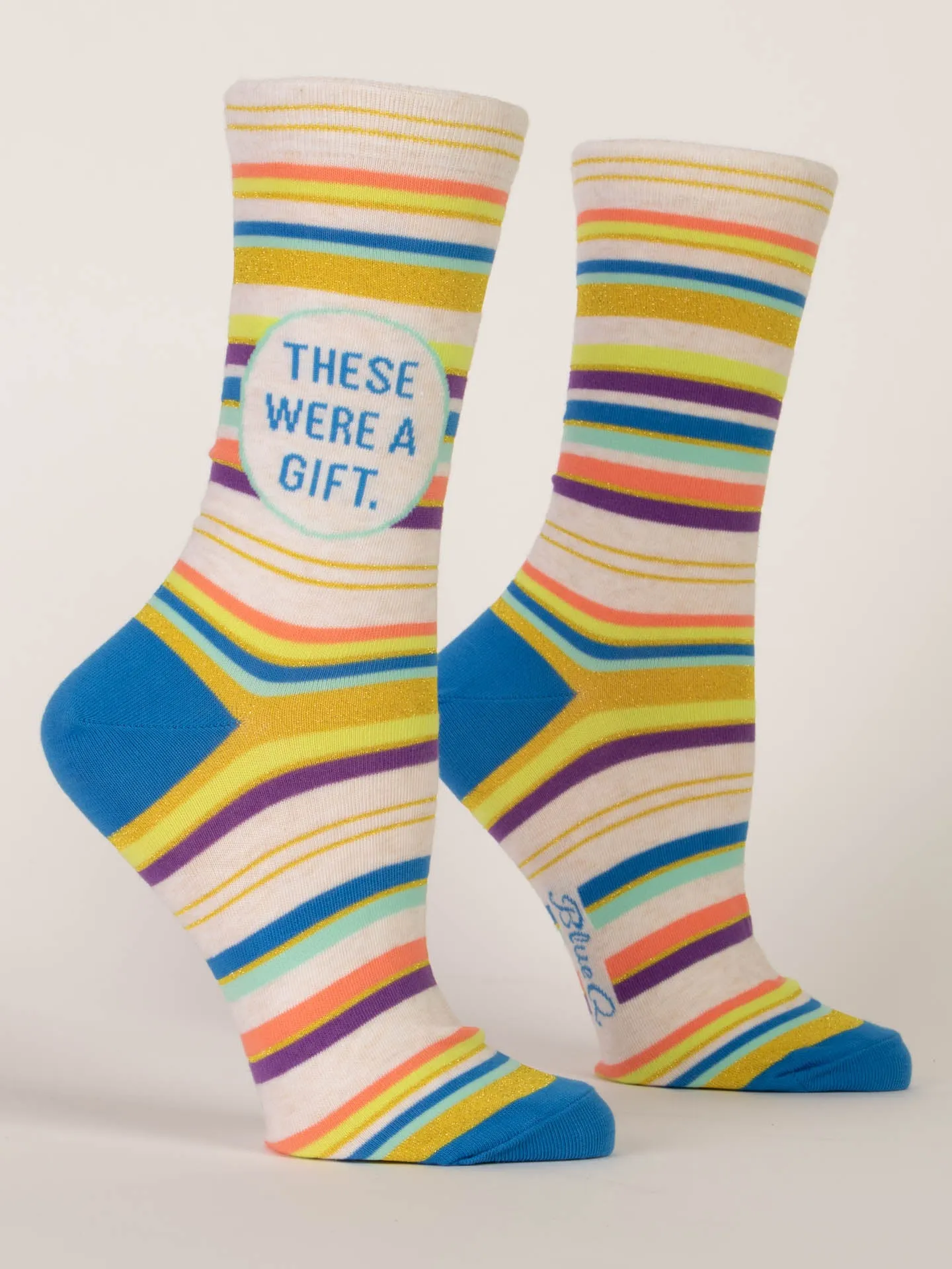 These Were A Gift W-Crew Socks sold by Blue Q