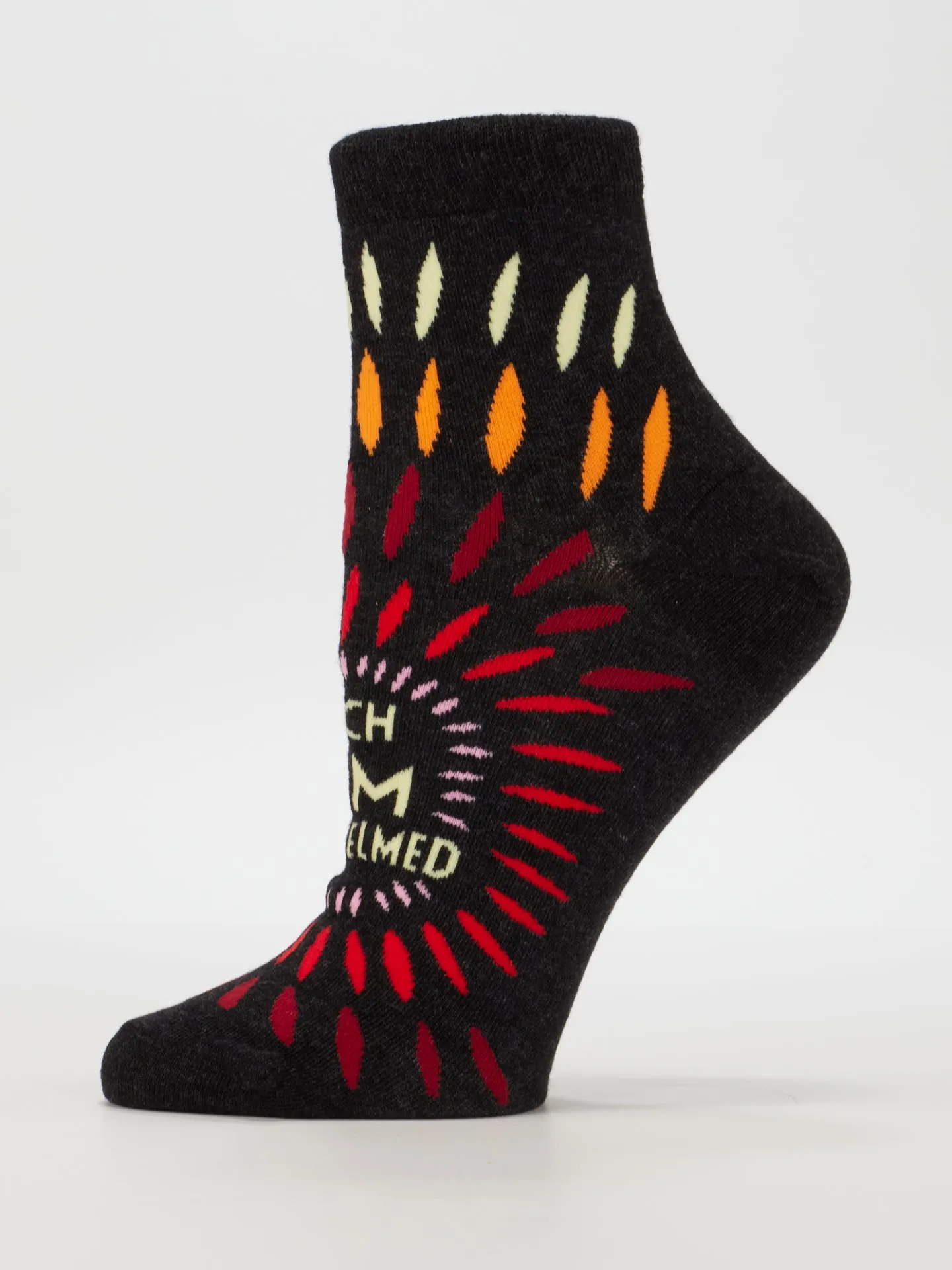 Bitch I AM Overwhelmed W-Ankle Socks sold by Blue Q product image thumbnail 4