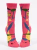 My Favorite Salad Is Wine W-Crew Socks sold by Blue Q