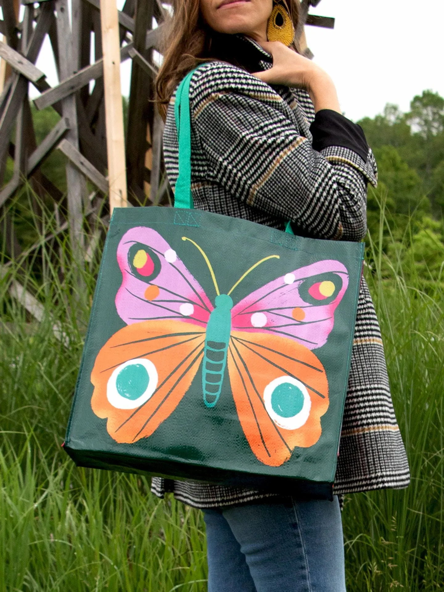 Big Butterfly Shopper sold by Blue Q product image thumbnail 4