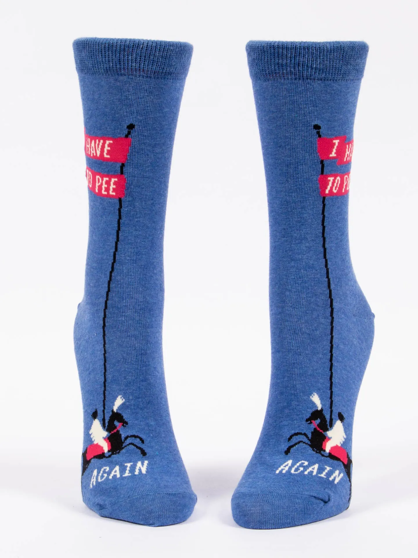 I Have To Pee.... Again W-Crew Socks sold by Blue Q product image thumbnail 2