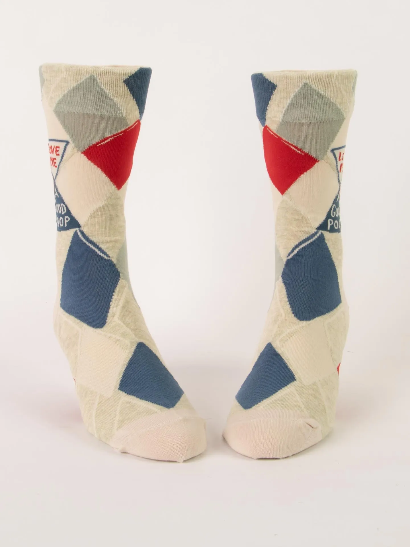 Love Me A Good Poop M-Crew Socks sold by Blue Q product image thumbnail 2