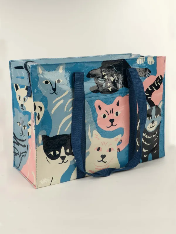 Happy Cats Shoulder Tote sold by Blue Q